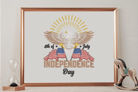 4th of July Embroidery Design Review