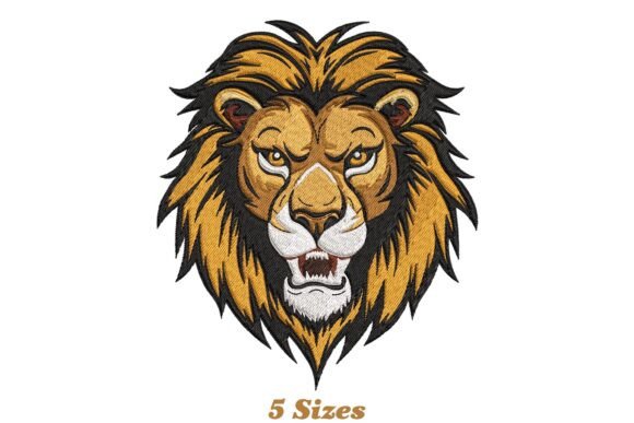 Angry Lion Face Embroidery Review