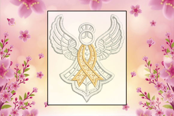 Awareness Angel-FSL Embroidery Review