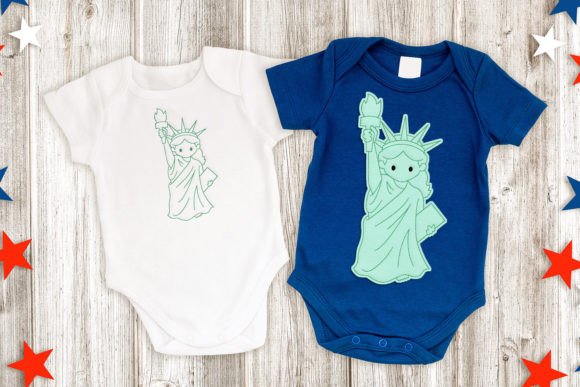 Baby Liberty Raggy Applique or Linework Review