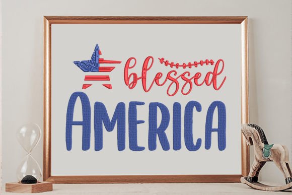 Blessed America Embroidery Design Review