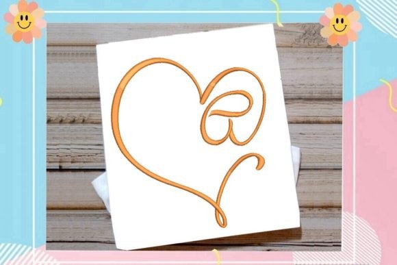 C Beautiful Heart Monogram Letter Review