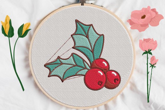 Christmas Cherry Embroidery Design Review