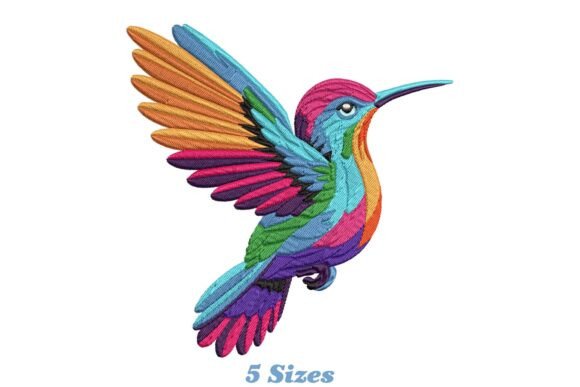 Colorful Hummingbird Embroidery Review