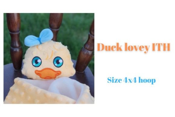 Duck Lovey ITH Blanket Comforter 4x4 Review