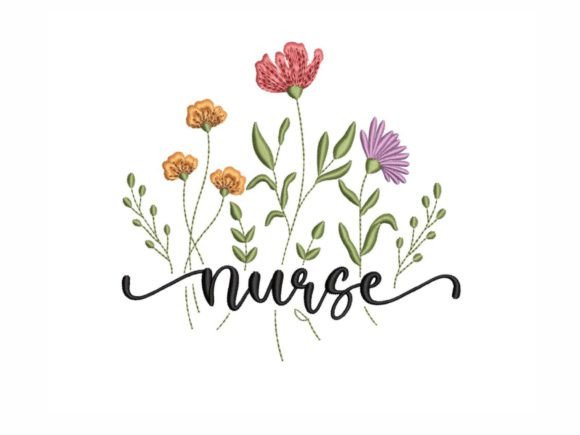 Flower Nurse Embroidery Design Review