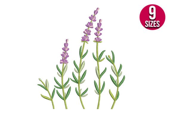 Lavender Wildflowers Embroidery Review