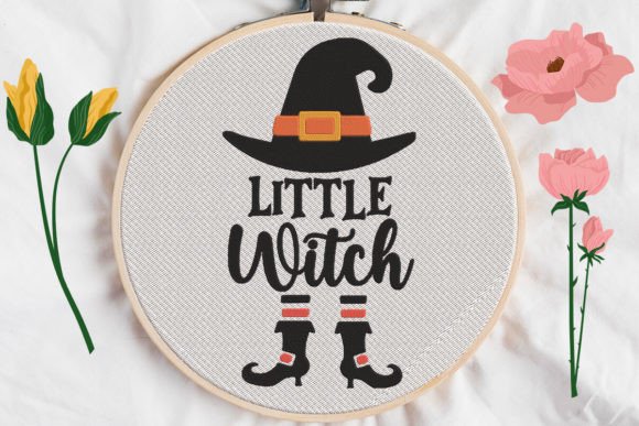 Little Witch Witch Shoes and Hat Embroidery Review