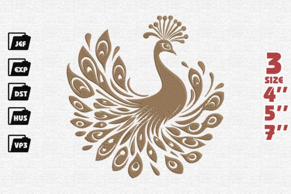 Peacock Tribal Embroidery Design Review