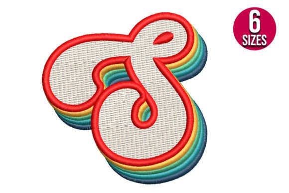 Retro Alphabet Letter S Embroidery Review