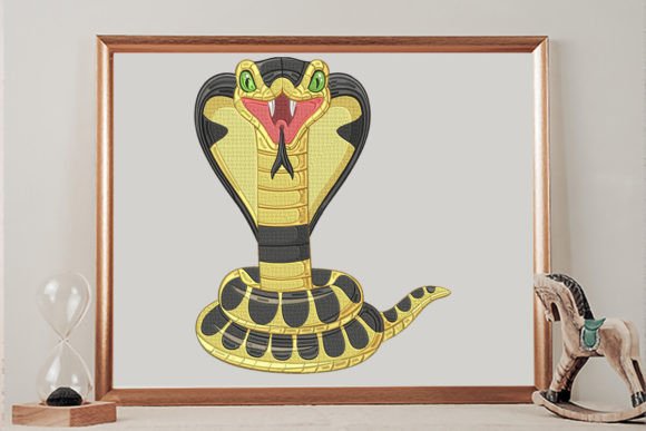 SNAKE COBRA Embroidery Design Review