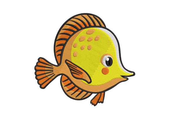 Tropical Fish Embroidery Design Review